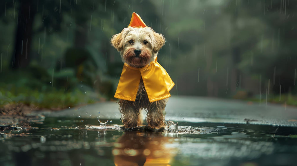 How to Keep Your Dog Clean and Dry During Rains?