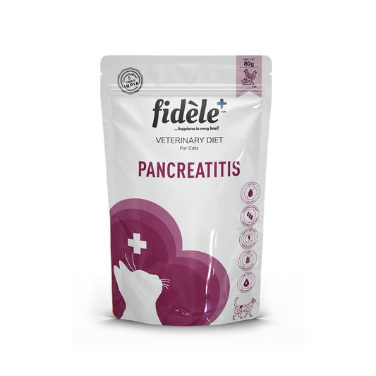FIDELE+ PANCREATITIS WET POUCH FOR CATS 80 GMS